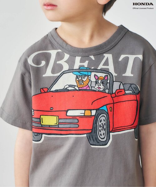 BREEZE（ブリーズ） tシャツ Hondaコラボ 3柄Tシャツ キッズ 子供服