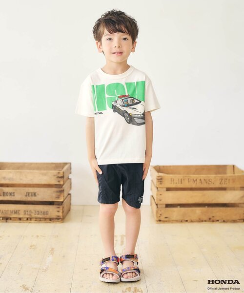 BREEZE（ブリーズ） tシャツ Hondaコラボ 3柄Tシャツ キッズ 子供服