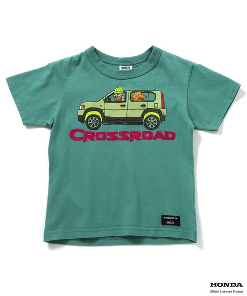 BREEZE（ブリーズ） tシャツ Hondaコラボ 3柄Tシャツ キッズ 子供服