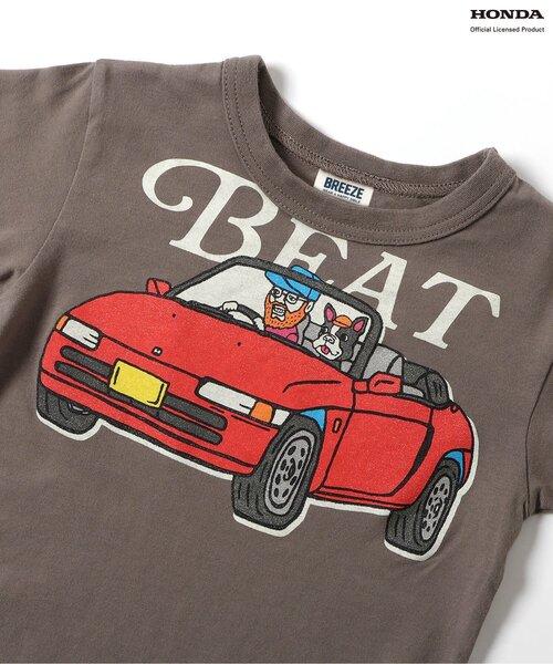 BREEZE（ブリーズ） tシャツ Hondaコラボ 3柄Tシャツ キッズ 子供服