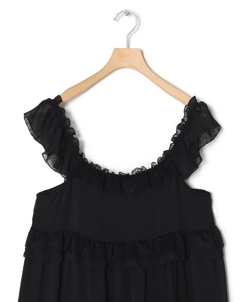 「Alley by w closet」 サロペットスカート FREE オフホワイト レディース_画像2