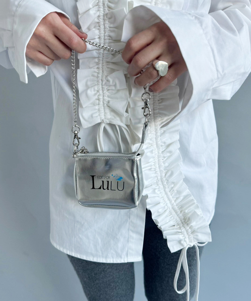 「EDIT. FOR LULU」 ハンドバッグ FREE シルバー レディース_画像7
