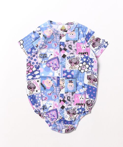 HYSTERIC MINI（ヒステリックミニ） ベビー服 ロンパース SCRAP 