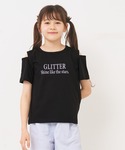 tシャツ キッズ 肩あきプリントTシャツ キッ...の詳細画像2
