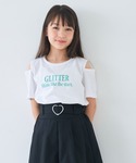 tシャツ キッズ 肩あきプリントTシャツ キッ...の詳細画像5