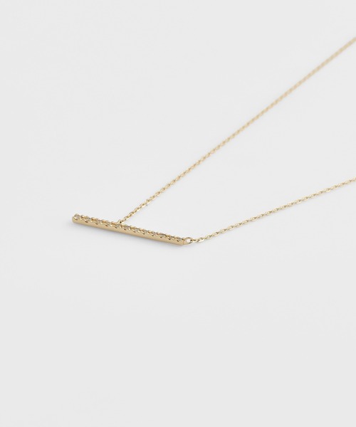ネックレス K10ダイヤモンドネックレス レディースの画像