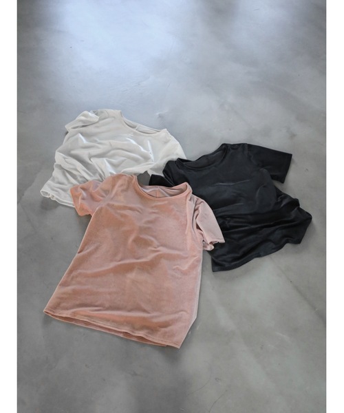 「Katrin TOKYO」 「cara」半袖Tシャツ X-SMALL ピンク レディース_画像2