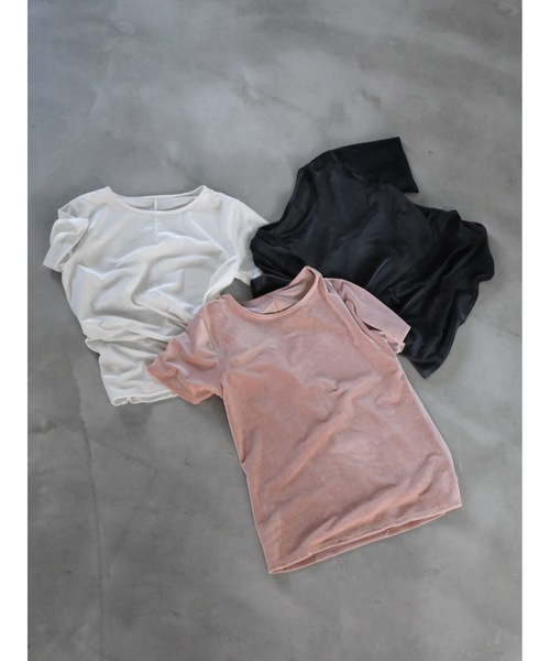 「Katrin TOKYO」 「cara」半袖Tシャツ X-SMALL ピンク レディース_画像4