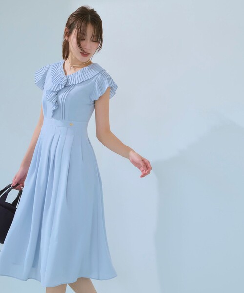 TOCCA（トッカ） ワンピース 半袖 MILLEFEUILLE PARASOL ドレス 