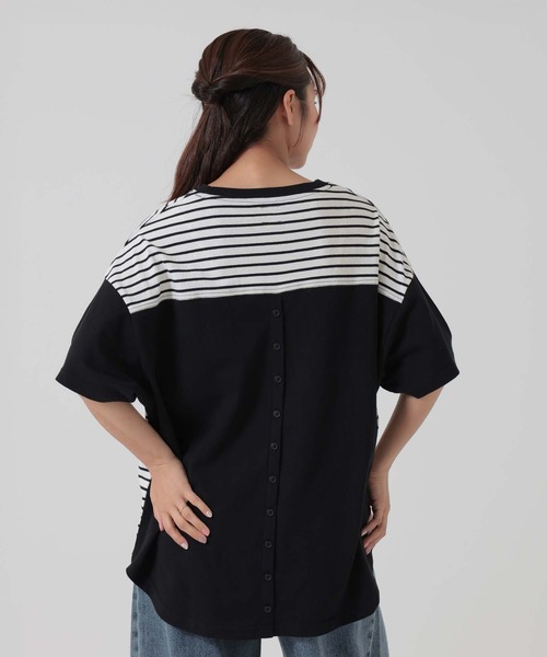 ハートマーケット（HEART MARKET） tシャツ 半袖 ヘムテールバック