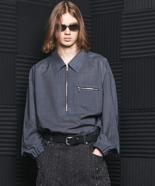 MAISON SPECIAL（メゾンスペシャル） シャツ 「UNISEX」T/W Sheer