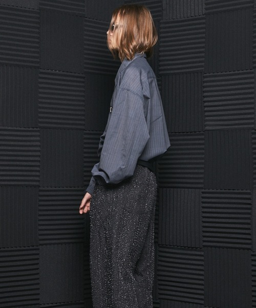 MAISON SPECIAL（メゾンスペシャル） シャツ 「UNISEX」T/W Sheer