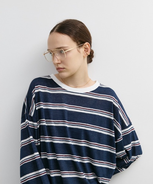 Auntie Rosa Holiday（アンティローザホリデー） tシャツ シアーマルチ