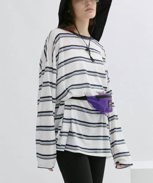 Auntie Rosa Holiday（アンティローザホリデー） tシャツ シアーマルチ