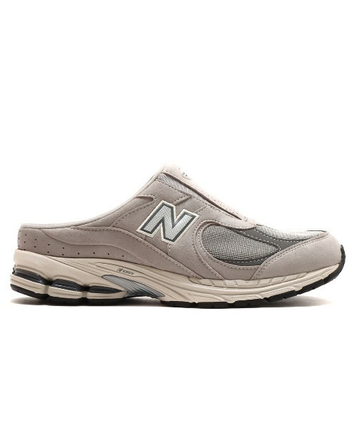 「New Balance」 スリッポン 28.5cm グレー メンズ_画像2