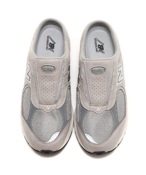 「New Balance」 スリッポン 28.5cm グレー メンズ_画像5