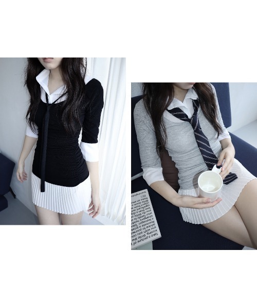 韓国Cladda preppy OPS ワンピース ブラック CladdA ワンピース PREPPY OPS， BLACK : ZOZOTOWN Yahoo!店 - 通販