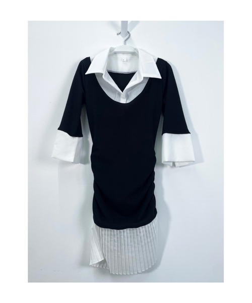韓国Cladda preppy OPS ワンピース ブラック CladdA ワンピース PREPPY OPS， BLACK : ZOZOTOWN Yahoo!店 - 通販