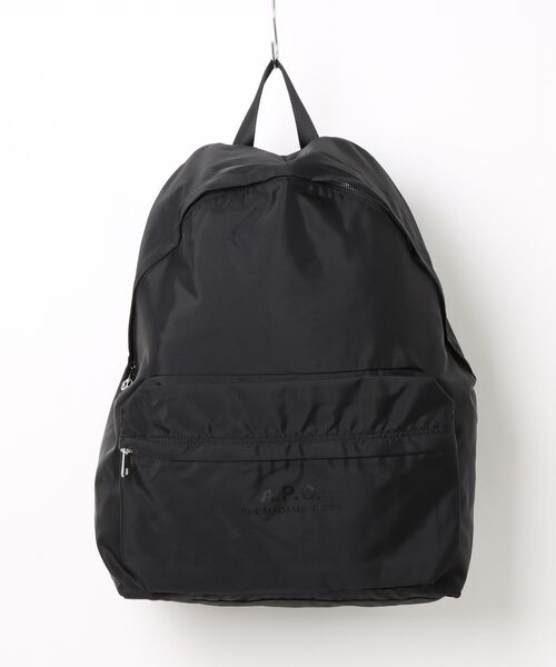 A.P.C. バックパック リュック ブラック apc リュック（リュックサック、デイパック）｜バッグ | ファッション