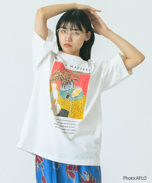 「ROSE BUD」 「CREOLME」半袖Tシャツ ONE SIZE ブラック レディース_画像2
