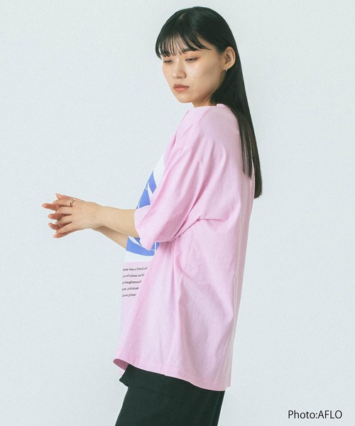 「ROSE BUD」 「CREOLME」半袖Tシャツ ONE SIZE ブラック レディース_画像9