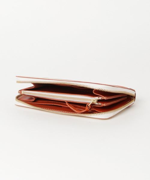 がウォール 財布 - 通販 - PayPayモール ウッドシートナチュラルラウンドファスナー長財布 ZOZOTOWN PayPayモール店 それらを