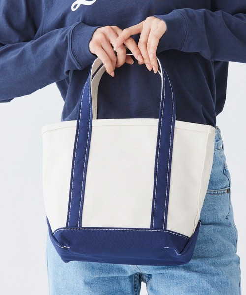 美品 L.L.Bean ボート・アンド・トート・バッグ スモール ブルー USA