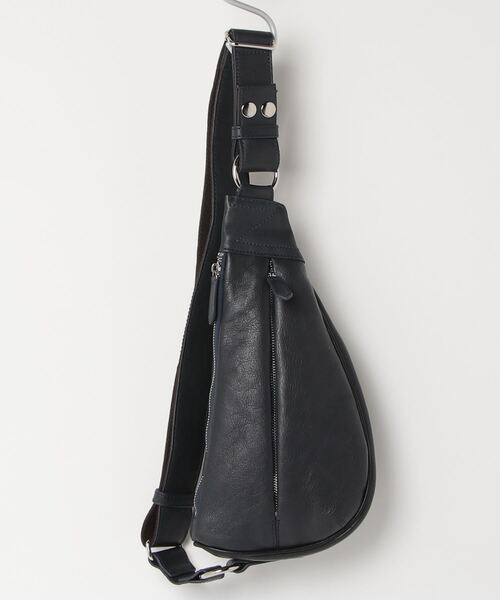 【美品】エルイーディーバイツ・ワンショルダーバッグ（ブラック） L.E.D.BITES（エルイーディーバイツ） ショルダーバッグ