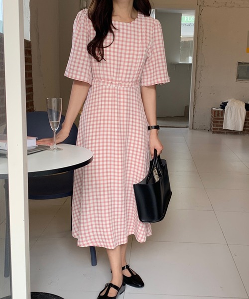 ワンピース ギンガムチェック半袖ワンピース Zozotown Paypayモール店 通販 Paypayモール