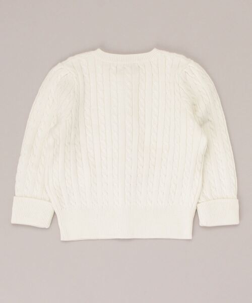カーディガン ケーブルニット コットン カーディガン RALPH ラルフ カーディガン ケーブルニット コットン POLO LAUREN CHILDRENSWEAR，ポロ ローレン