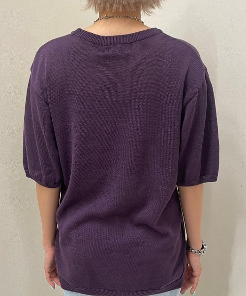 tシャツ A'GEM/9 × .kom「NICE GHOST CLUB/ナイスゴーストクラブ」GUMMY BEAR SUMMER KNIT HALF A'GEM/9 × .kom『NICE GHOST CLUB/ナイスゴーストクラブ』GUMMY