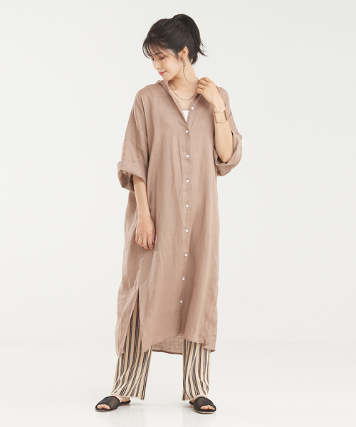 アバハウス　ワンピース abahouse mavie ワンピース 「大人のいちまんワンピ」ライト