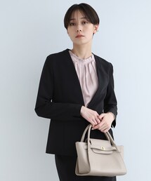 INDIVI スーツ 「定番スーツ/洗える/UVケア」ストレッチノー