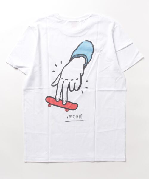 tシャツ 「Veni Vedi Vici」FINGER SKATE TEE レディース メンズ Veni Vedi Vici tシャツ 「Veni Vici」FINGER SKATE TEE