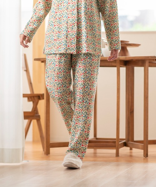 LIBERTY.（リバティ） パジャマ ルームウェア 「LIBERTY」ニットキルト