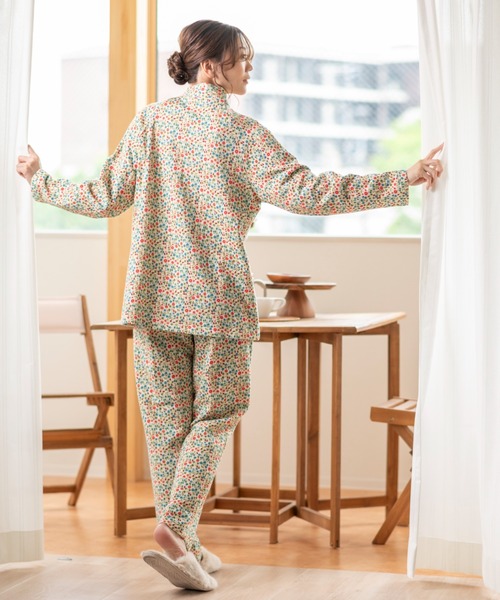 LIBERTY.（リバティ） パジャマ ルームウェア 「LIBERTY」ニットキルト