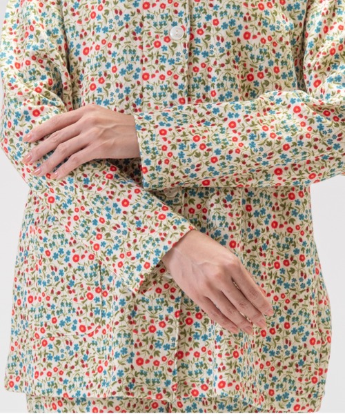 LIBERTY.（リバティ） パジャマ ルームウェア 「LIBERTY」ニットキルト