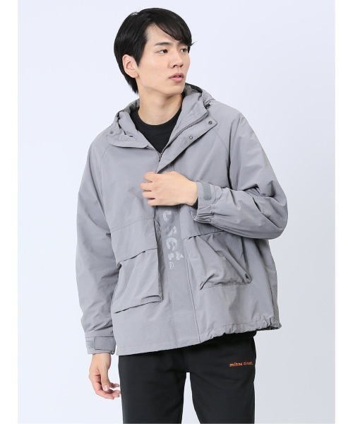 【関税込】 ウインドブレーカー ジャンパー - アッシュ mihns closet マウンテンパーカー ウインドブレーカー 「WEB限定