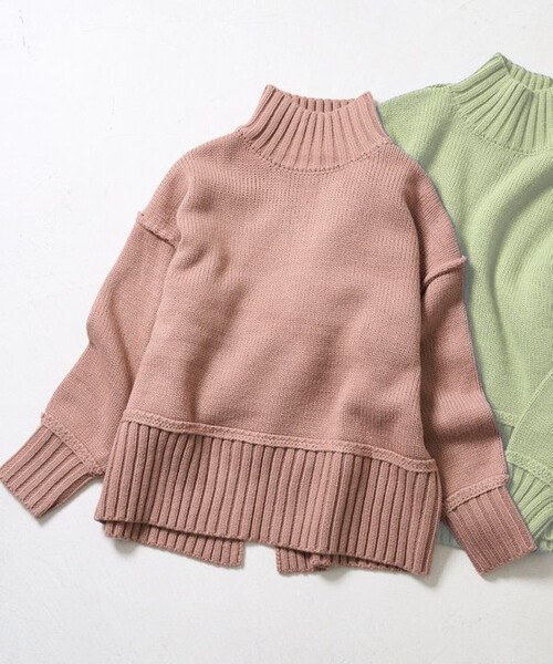 FRAMeWORK（フレームワーク）の「ウールカシミヤ タートルロング