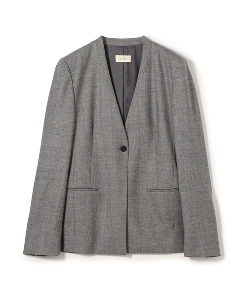 デプレ　DESPRES ノーカラージャケット　トゥモローランド DES PRES（デプレ） ジャケット ノーカラージャケット ファブリック