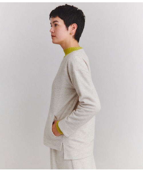 tシャツ Wool Seed Stich ポケットプルオーバー レディース SIPULI tシャツ Wool Seed Stich ポケットプルオーバー