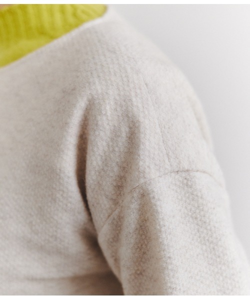 SIPULI tシャツ Wool Seed Stich ポケットプルオーバー