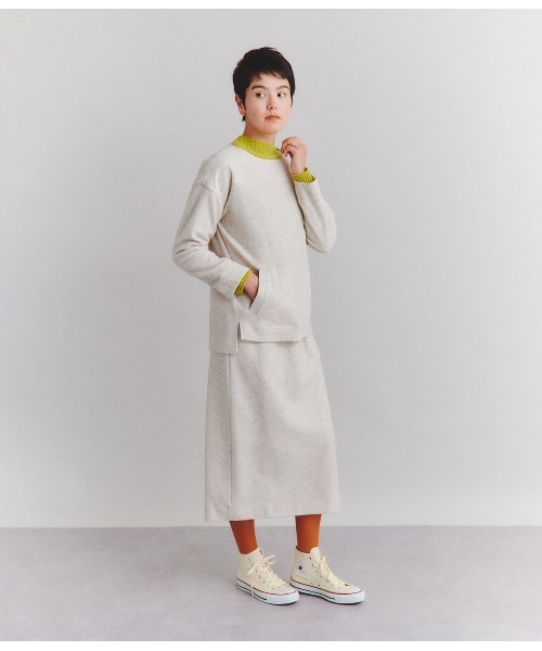 tシャツ Wool Seed Stich ポケットプルオーバー レディース SIPULI tシャツ Wool Seed Stich ポケットプルオーバー