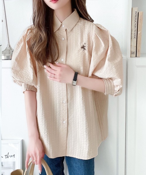 classicalelf（クラシカルエルフ） ブラウス シャツ 爽やかふんわり