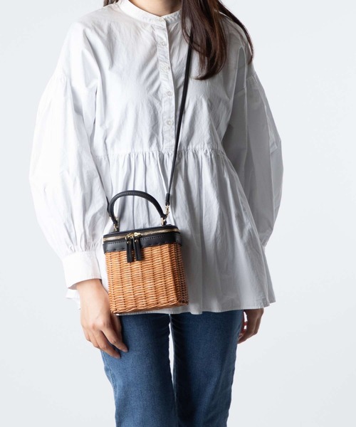 The Bagmati レザー　ショルダーバッグ BAGMATI（バグマティ） ラウンド レザー ショルダー / レディース