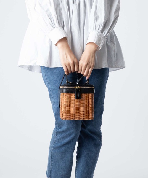 The Bagmati バグマティ 2way かごバッグ　ショルダー　レザー 楽天市場】【10％OFFクーポン対象】【動画あり】BAGMATI