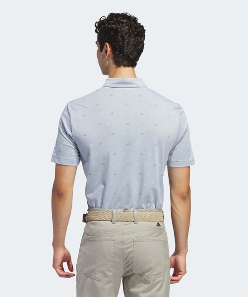 ポロシャツ GO-TO モノグラムシャツ「adidas Golf/アディダス