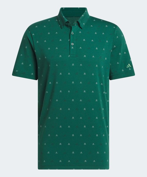 ポロシャツ GO-TO モノグラムシャツ「adidas Golf/アディダス