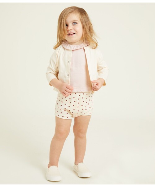 PETIT BATEAU（プチバトー） カーディガン ベビー3点セット キッズ