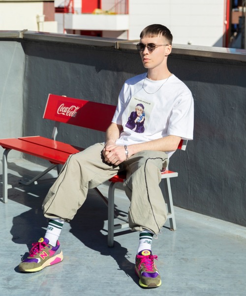New Balance tシャツ Athletics Models Never Age リラックス